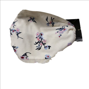 No Boundaries Floral Facial Mask Cream Pink Purple